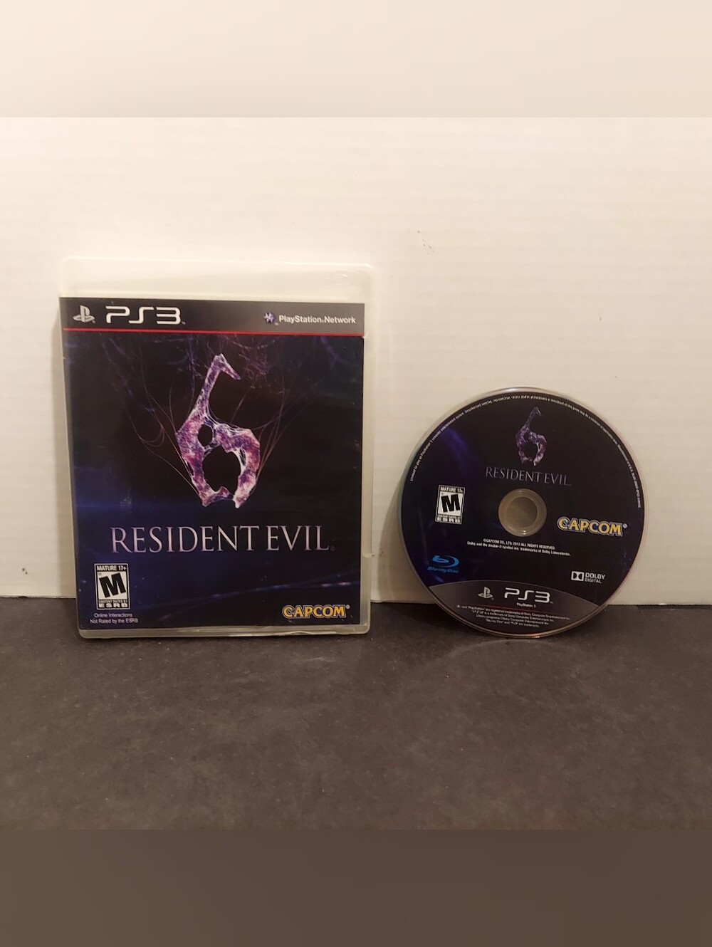 Resident Evil 6 for PS3 Black Playstation 3 Resident Evil 6 Ps3 Game Videogames